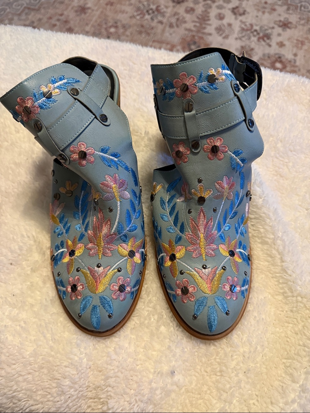 Never worn boots, size 11